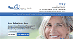 Desktop Screenshot of dream-dentistry.com